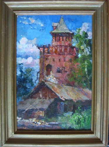 Russisch ölgemälde - ::russisch,