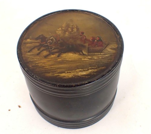 Antike russische schwarz lack - antike,