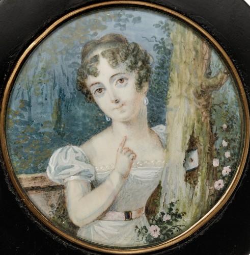 Anique portrait miniatur - portrait,